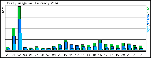 Hourly usage