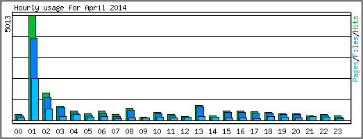 Hourly usage