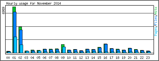 Hourly usage