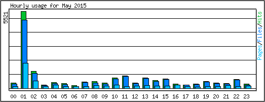 Hourly usage