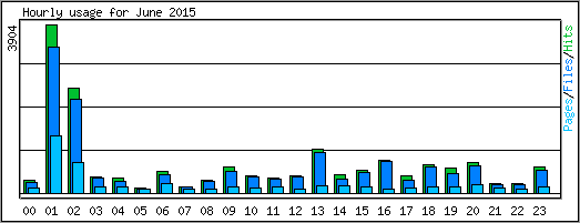 Hourly usage