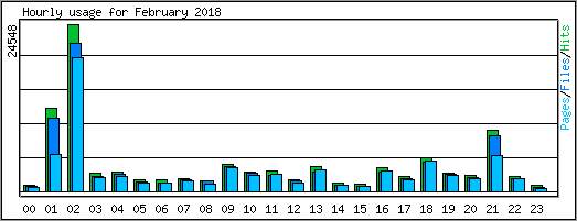 Hourly usage