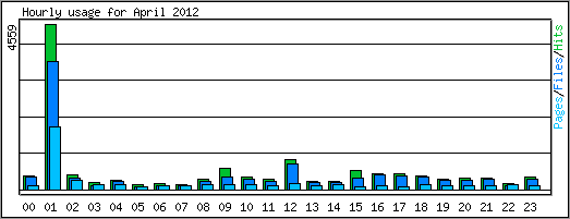 Hourly usage