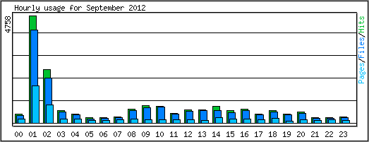 Hourly usage