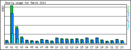 Hourly usage