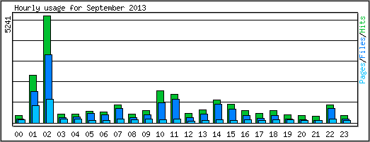 Hourly usage