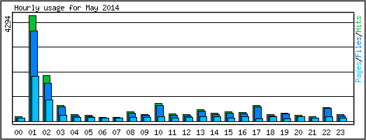 Hourly usage