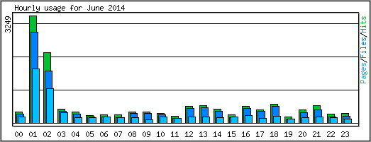 Hourly usage