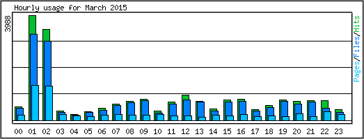 Hourly usage