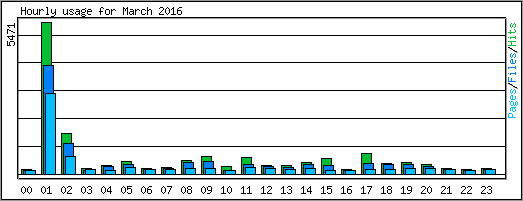 Hourly usage