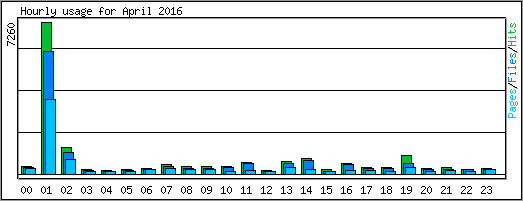 Hourly usage