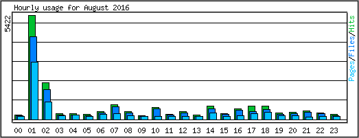 Hourly usage