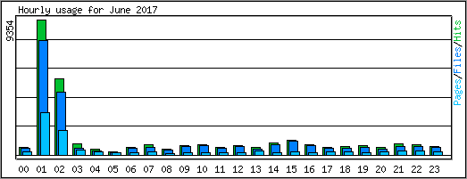 Hourly usage