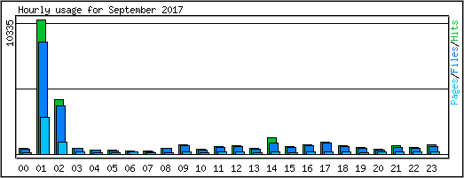 Hourly usage