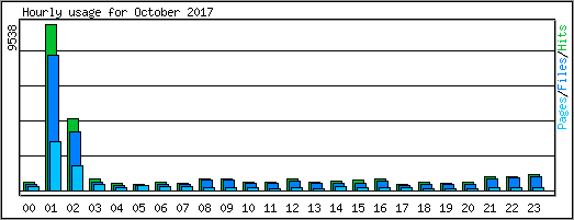 Hourly usage